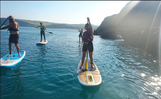  Disfrutando del paseo 