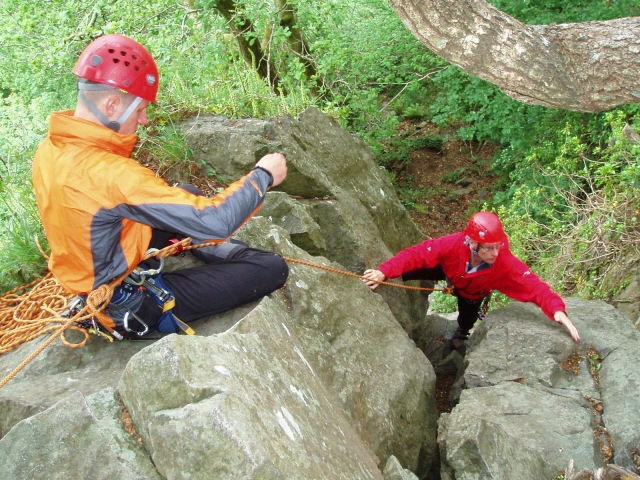  Cursos de instrucción de escalada en roca