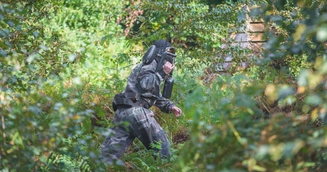 Esconderse en el bosque 