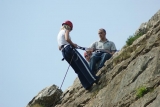Aventuras de Escalada en Capel Curig de Medio Día