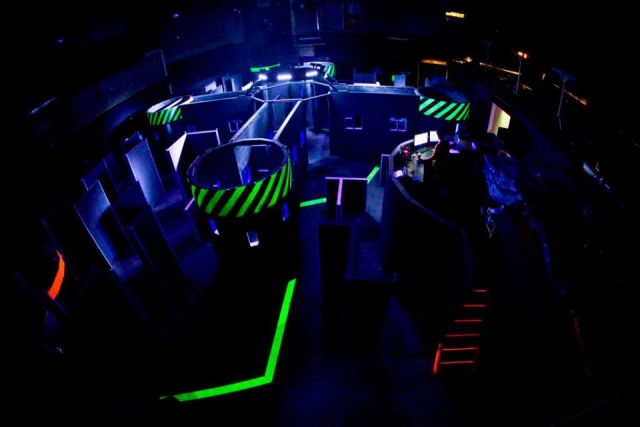  El campamento de Laser Tag