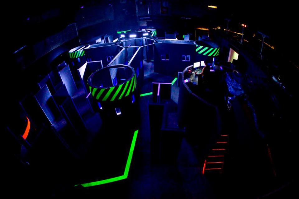  El campamento de Laser Tag