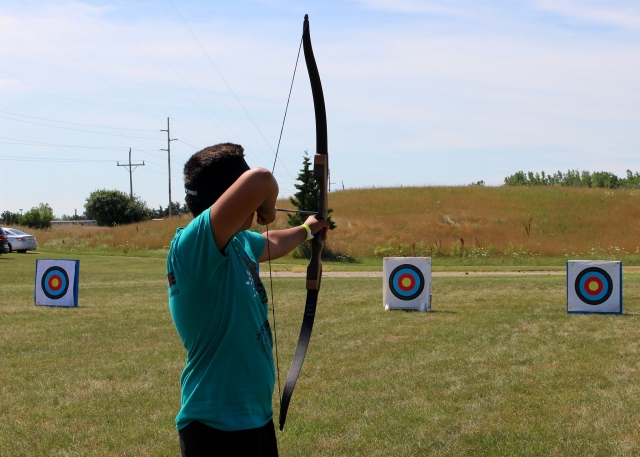  El jalo con arco es una aventura 