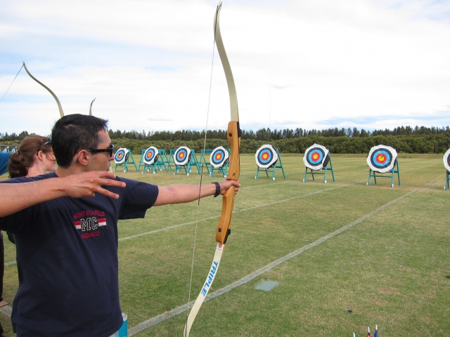  El jalo con arco es realmenle divertido