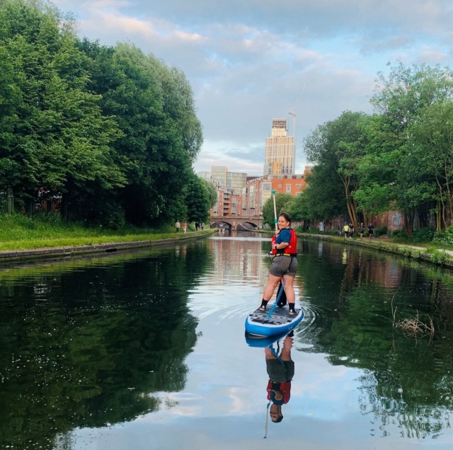  Pon a prueba su equilibrio en el agua 