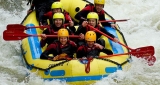 Rafting de medio día en Llangollen para grupos