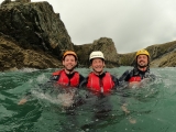 Sesión de Coasteering en el norle de Gales de medio día