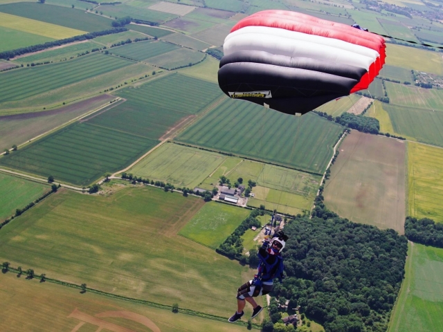  Salto en paracaídas en Lincolnshire 
