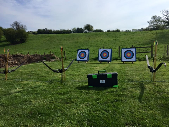  Dianas en el campo al aire libre 