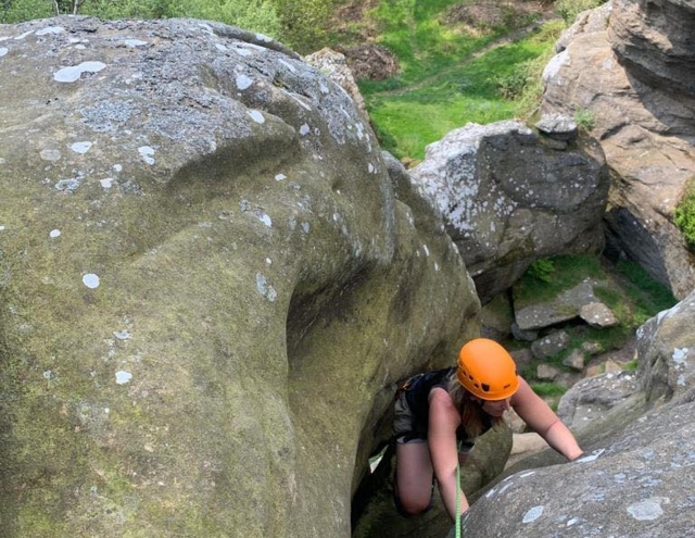  Una sesión en las rocas 