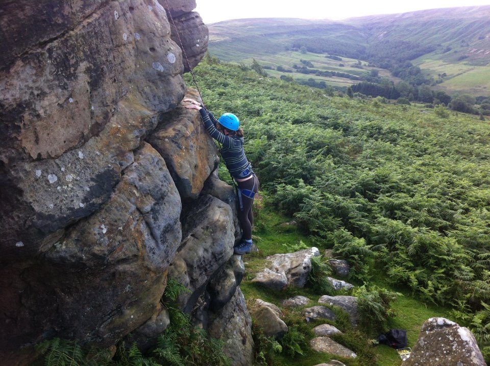 Escalada en roca en Lake District Escalada en roca en Lake District