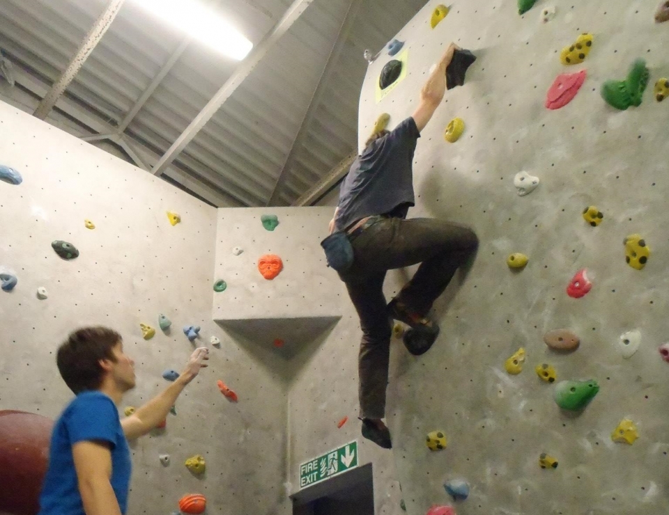  Zona controlada del centro de escalada