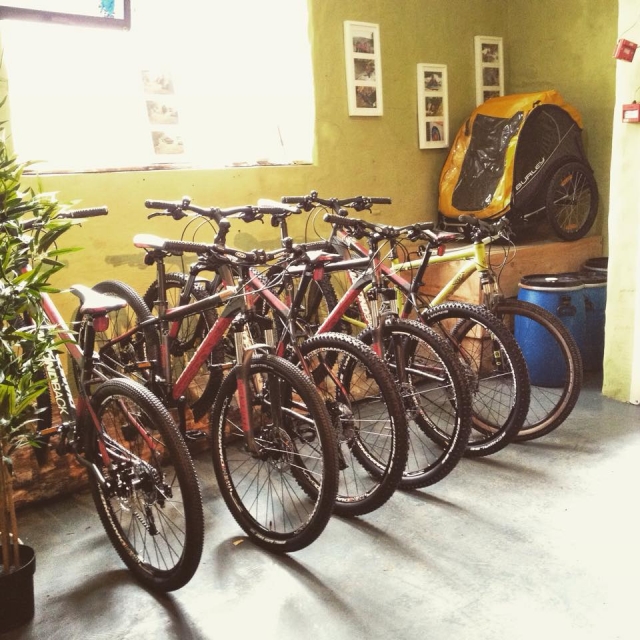  Nuestro centro de renta de bicicletas 