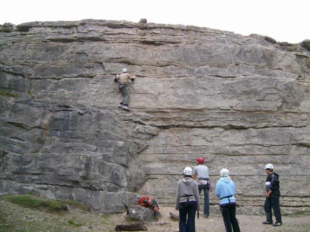  Escalada y rápel 