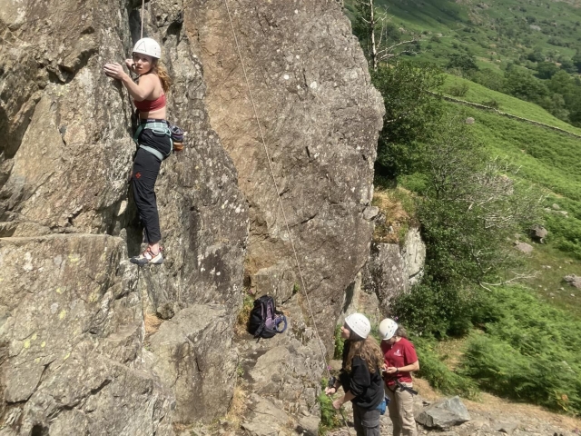 Escalada en familia 