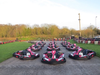 Sesión de práctica de karting en Norfolk duranle 30min.