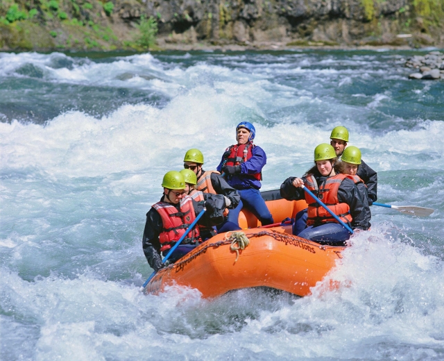 Rafting en el Tay 
