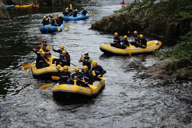  Una flotilla 