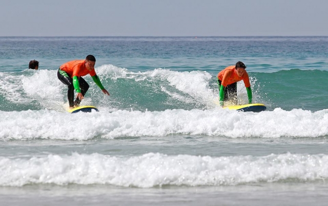  Sube algunas olas