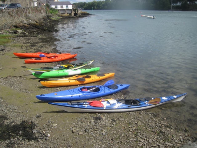  Algunos kayaks 