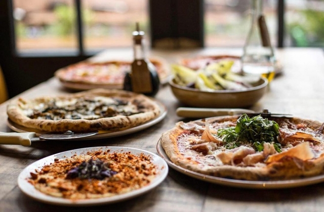 ¡Deliciosa pizza! 