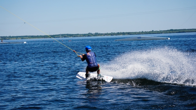  paseo en wakeboard