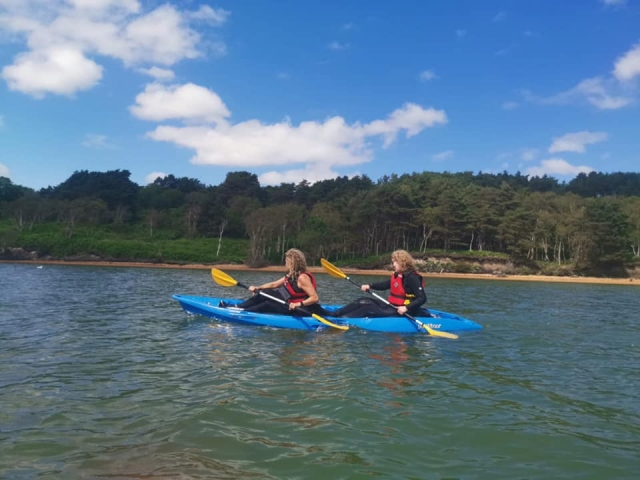  Kayak de mar biplaza 