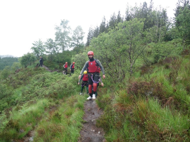  Trekking hasta el punto de entrada 