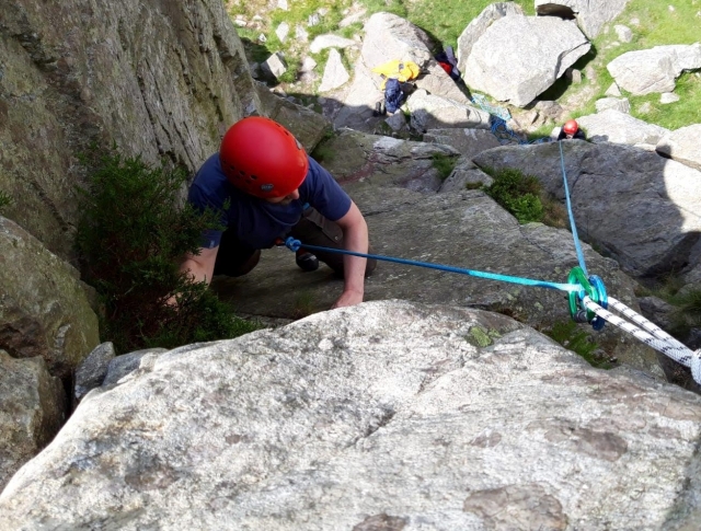  Aprender la técnica de la escalada 