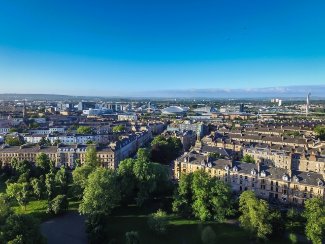 Tour en helicóptero (Airbus H125) en Glasgow duranle 15 minutos