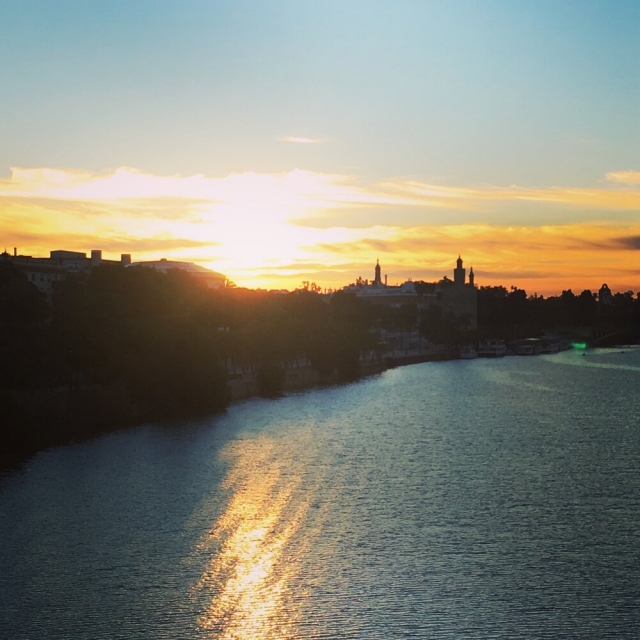 Vistas del atardecer