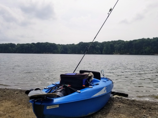  Kayak azul 