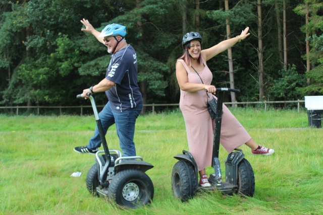  Bailando en el Segway