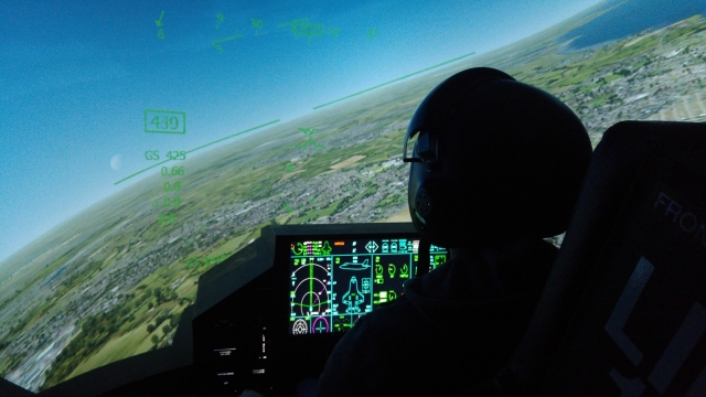  Volando por los cielos simulados 