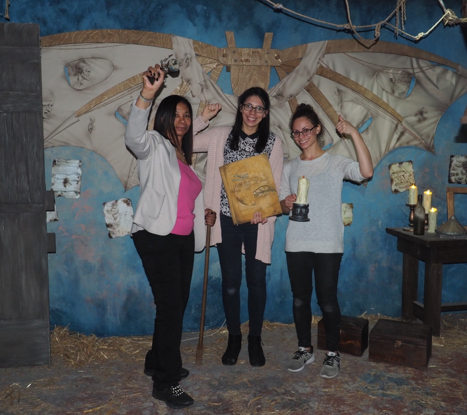  Casi termino con el escape room 