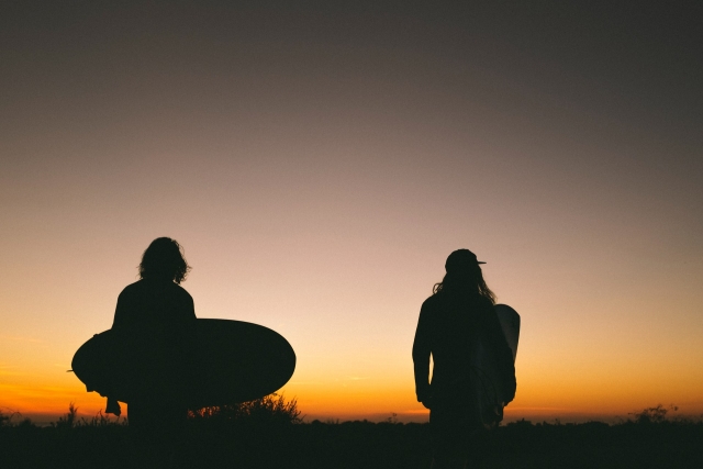  Surf al atardecer 