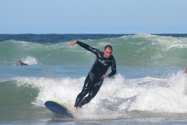  Aprendiendo a surfear 