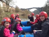 Aventuras de rafting para niños en el río Dee, 2,5 h