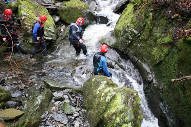 Rutas de barranquismo en el norle de Gales 