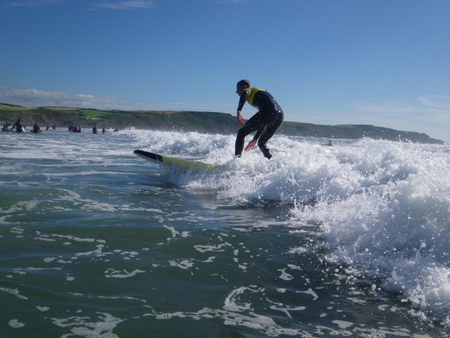 Dominando las olas 