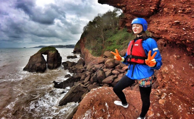  Posa mientras practicas la cerro rusa 