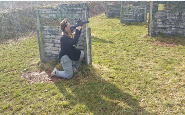  Practicando la puntería 