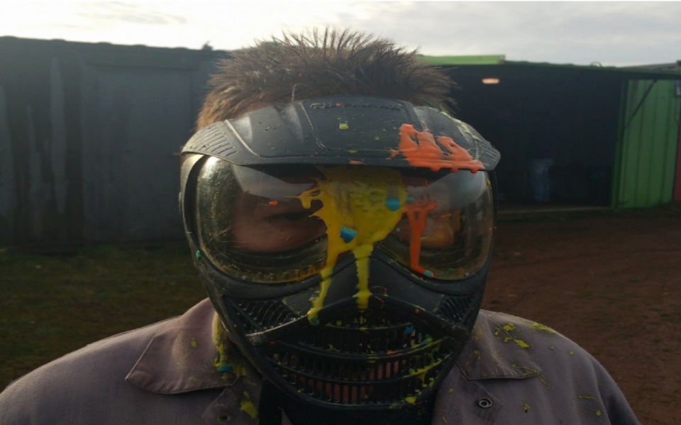  Post partida de paintball