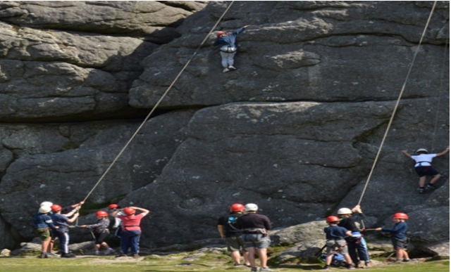  Escalada al aire libre