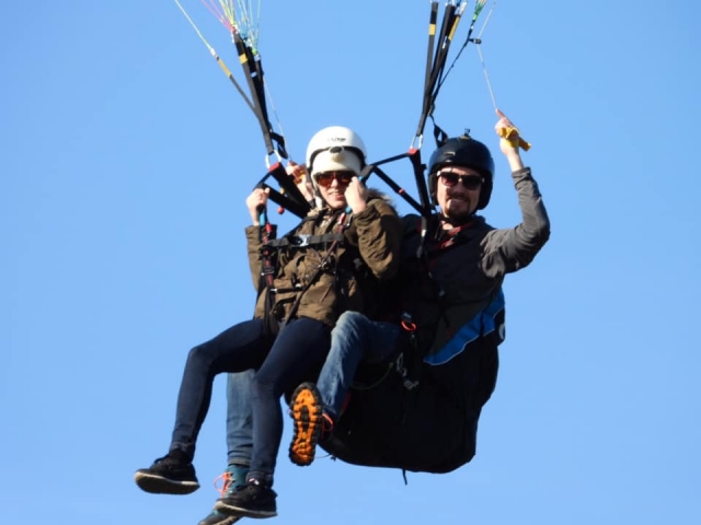 Aventura en parapenle 