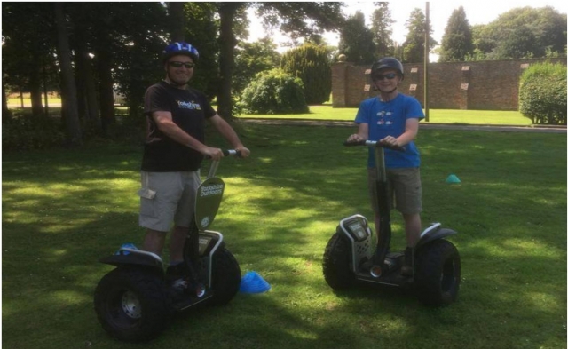  El equipo de segway 