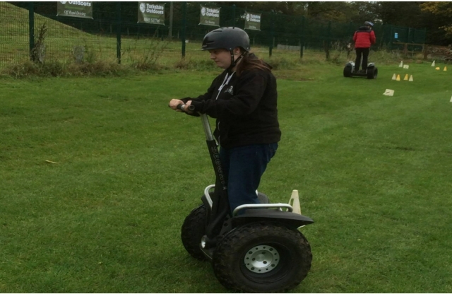  Practicando las habilidades en segway