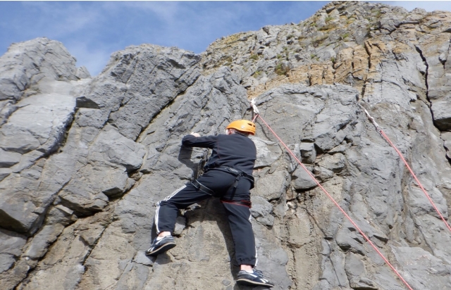 Es la escalada 