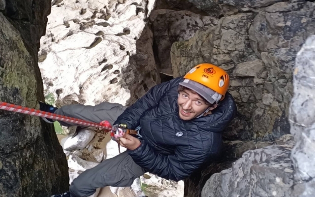  escalando en Pembrokeshire! 