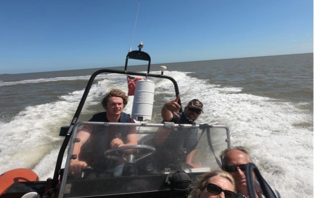  Viaja en un barco en Southwold
